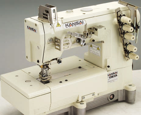 Фото Плоскошовная промышленная швейная машина с плоской платформой Kansai Special NW-8804GD-UTA + GD-60-9-KR-220 встроенный сервопривод с блоком управления | Швейный магазин Текстильторг
