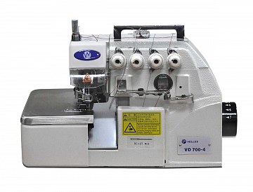 Фото Промышленный четырехниточный оверлок VELLES VO 700-4 (комплект) | Швейный магазин Текстильторг
