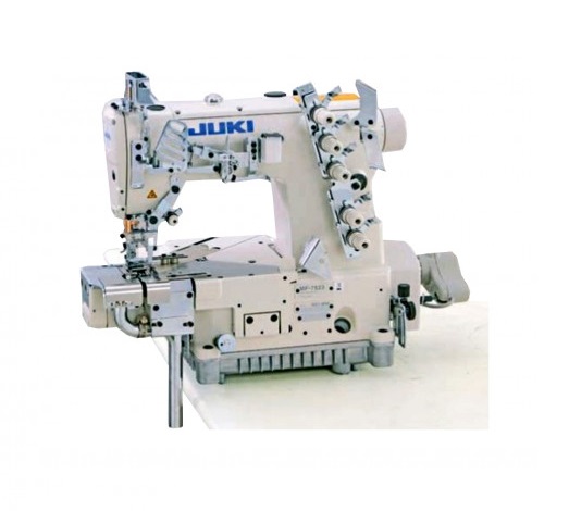 Фото Промышленная швейная машина Juki MF-7913DR-H24-E64N/UT56/MC37 (для подгибки низа с подрезкой края) (голова) | Швейный магазин Текстильторг