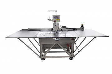 Фото Промышленная автоматическая швейная машина VTM 1307 для стёжки по шаблону, поле стёжки 130х70 см. | Швейный магазин Текстильторг