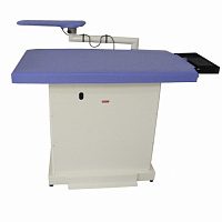 Фото Профессиональный прямоугольный гладильный стол с подогревом LELIT PUS300/D (116 х 65 см) | Швейный магазин Текстильторг