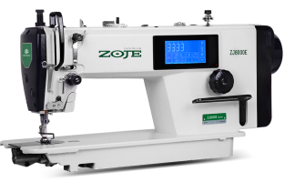 Фото Одноигольная, прямострочная швейная машина ZOJE ZJ8000E-D4J-5-TP/02 комплект | Швейный магазин Текстильторг