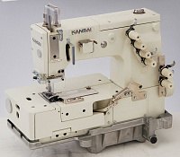 Фото Промышленная швейная машина двухниточного цепного стежка Kansai Special HDX-1102 1/4 голова | Швейный магазин Текстильторг