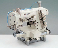 Фото Kansai Special NM-1103A/UTC-E 7/32”  Промышленная плоскошовная швейная машина с цилиндрической платформой | Швейный магазин Текстильторг