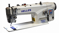 Фото Промышленная одноигольная швейная машина челночного стежка со встроенным в головку двигателем VELLES VLS 1811DB (комплект) | Швейный магазин Текстильторг