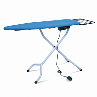 Фото Профессиональный гладильный стол с нагревом рабочей поверхности и вакумным отсосом LELIT PA73 (123 x 38 см) | Швейный магазин Текстильторг