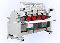 Фото Промышленная 4-х головочная вышивальная машина для рукавной вышивки с облегчённым корпусом VELLES VE 1204L-CAP | Швейный магазин Текстильторг
