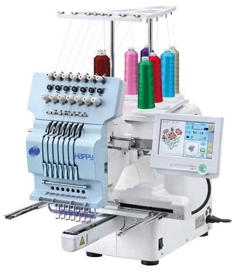 Фото HCH-701-30 Вышивальная машина Happy с сенсорным дисплеем | Швейный магазин Текстильторг