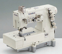 Фото Kansai Special WX-8803CLW 7/32'' Промышленная плоскошовная швейная машина с плоской платформой голова | Швейный магазин Текстильторг