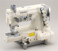 Фото Kansai Special REX-9803MG 7/32&quot; Промышленная плоскошовная швейная машина с цилиндрической платформой | Швейный магазин Текстильторг