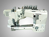 Фото Плоскошовная промышленная швейная машина со свободным рукавом Kansai Special NFS-6604GMH-DD-60/CS-2 | Швейный магазин Текстильторг