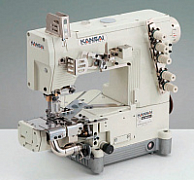 Фото Kansai Special RX-9803A-LK-UF/UTC-A 7/32&quot; Плоскошовная машина с цилиндрической платформой | Швейный магазин Текстильторг