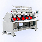Фото Промышленная 5-ти головочная вышивальная машина для рукавной вышивки с облегчённым корпусом VELLES VE 1205L-CAP | Швейный магазин Текстильторг
