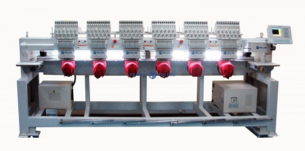 Фото Вышивальная машина VELLES VE 1506LHS-CAP-W Вышивальная автоматическая машина c расширенным полем вышивки по оси -Х и увеличенной скоростью шитья | Швейный магазин Текстильторг