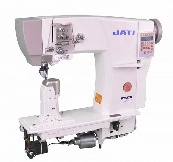 Фото Двухигольная колонковая швейная машина с 3-м продвижением и автоматическими функциями JATI JT-791D-2 (КОМПЛЕКТ) | Швейный магазин Текстильторг