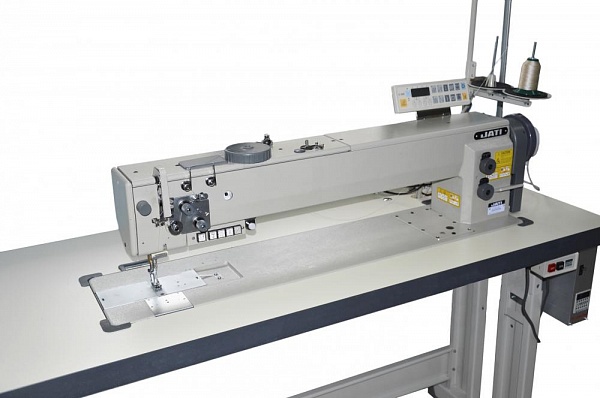 Фото Одноигольная длинорукавная швейная машина с тройным продвижением JATI JT- 767-L30-7 ГОЛОВА | Швейный магазин Текстильторг