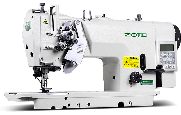 Фото ZOJE ZJ2845-5-BD-D3-PF-3/02 Двухигольная промышленная швейная машина | Швейный магазин Текстильторг