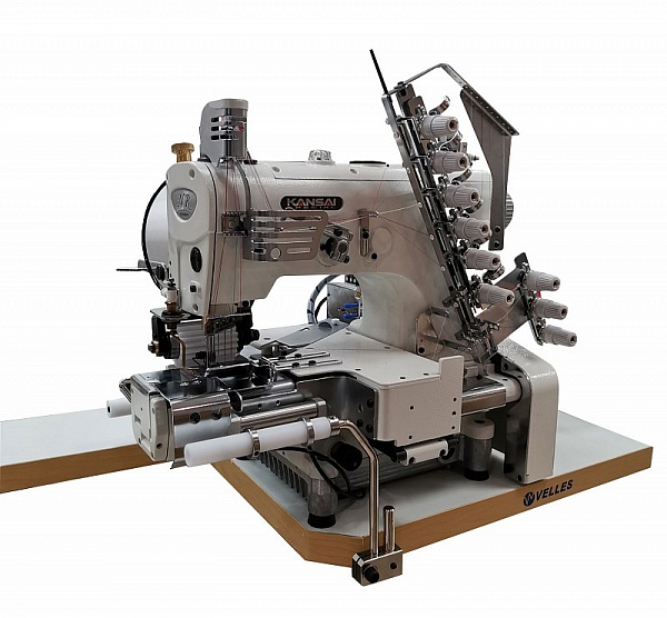 Фото Многоигольная промышленная швейная машина Kansai Special NR-9902-3GU-UTA 4.8-10-10-10 | Швейный магазин Текстильторг