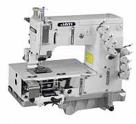Фото 4-х игольная швейная машина для обработки поясов, задний пуллер и передние ролики JATI JT- 1404PMD (голова) | Швейный магазин Текстильторг