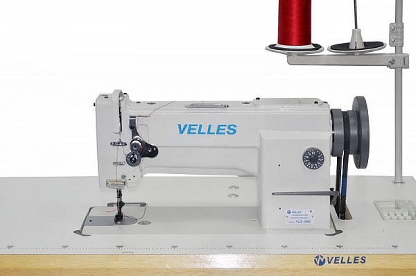 Фото Прямострочная промышленная швейная машина VELLES VLS 1080 (комплект) | Швейный магазин Текстильторг