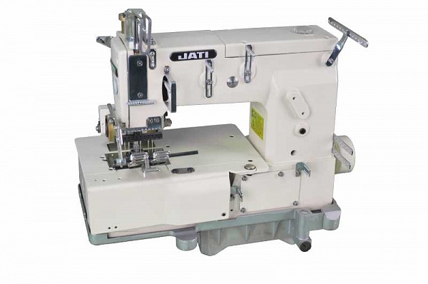 Фото 12-и игольная швейная машина цепного стежка с задним пуллером для настрачивания лампас JATI JT-1412PL (голова) | Швейный магазин Текстильторг