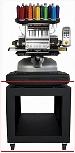 Фото Металлический стол на колесиках для вышивальной машины BRAVO (34262) | Швейный магазин Текстильторг