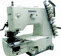 Фото Kansai Special FBX-1102P-YS 3/8'' Промышленная многоигольная швейная машина  | Швейный магазин Текстильторг