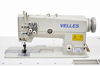 Фото Промышленная двухигольная швейная машина челночного стежка VELLES VLD 2872 КОМПЛЕКТ | Швейный магазин Текстильторг