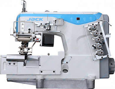 Фото Промышленная швейная машина Jack JK-W4-D-05CB (6,4 мм) (комплект) | Швейный магазин Текстильторг