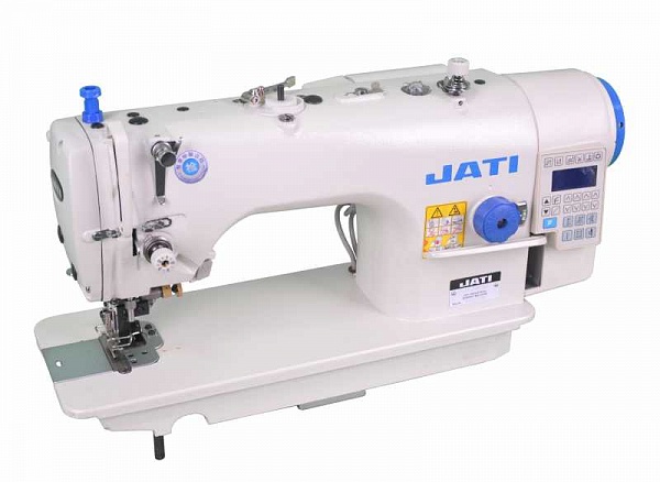 Фото Одноигольная швейная машина с автоматическими функциями и обрезкой края JATI JT-7902D (комплект) | Швейный магазин Текстильторг