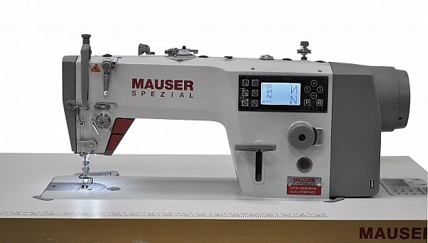 Фото Прямострочная промышленная швейная машина Mauser Spezial ML8125-ME4-BC (комплект) | Швейный магазин Текстильторг