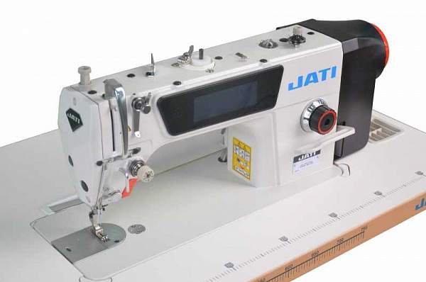 Фото Одноигольная машина с сенсорной панелью управления и автоматикой JATI JT- 6610D-TS (комплект) | Швейный магазин Текстильторг