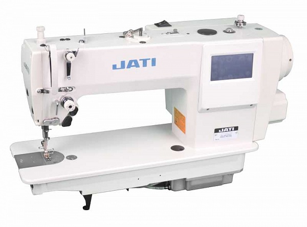 Фото Одноигольная прямострочная швейная машина с автоматикой и сенсорной панелью JATI JT-1969M (комплект) | Швейный магазин Текстильторг